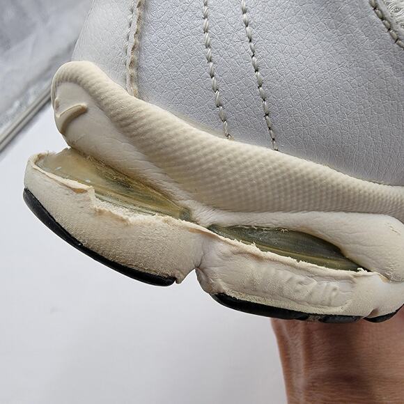 Nike Wmns Air Exceed Leather 'White Gold ' Size 7.5 366650-111 (217) - Picture 6 of 9